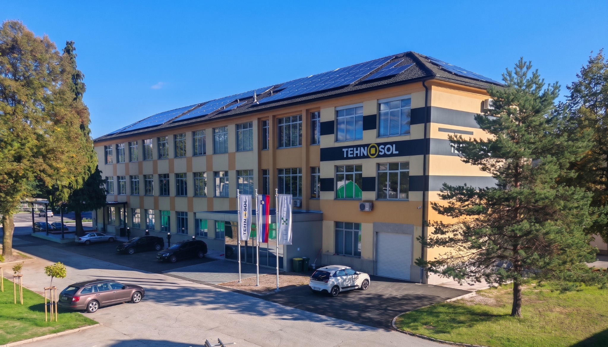 Sedež podjetja Flexgrid na Savski Loki v Kranju